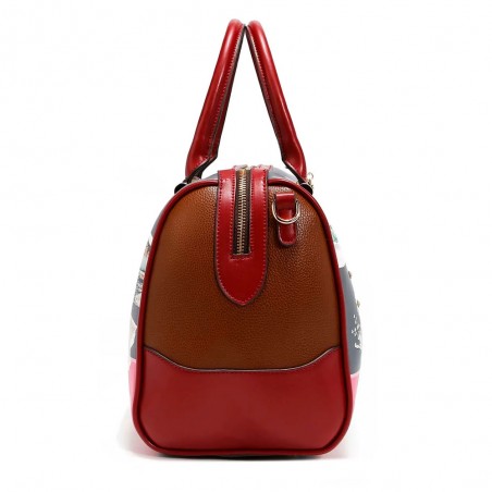 BOLSO NICOLE LEE  Journey of Stephanie DOBLE ASA Estilo Boston