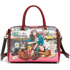 BOLSO NICOLE LEE  Journey of Stephanie DOBLE ASA Estilo...