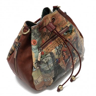 BOLSO NICOLE LEE PARIS FASHION WEEK Estilo Bucket