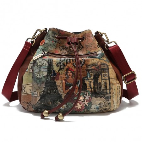BOLSO NICOLE LEE PARIS FASHION WEEK Estilo Bucket