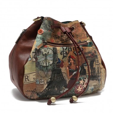 BOLSO NICOLE LEE PARIS FASHION WEEK Estilo Bucket