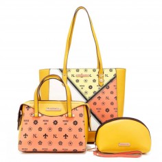 BOLSO NICOLE LEE CLASSIC (Set 3 piezas) Tricolor