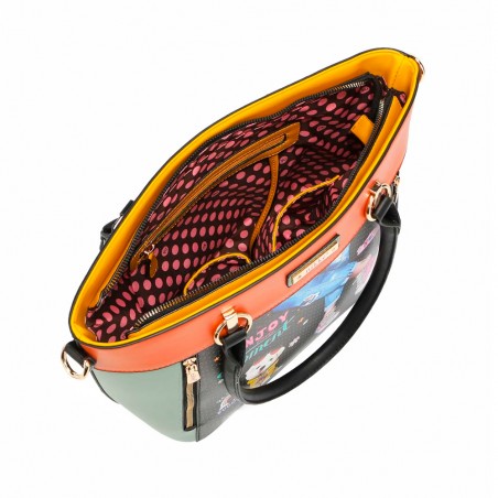 SET BOLSOS 3 PIEZAS NIKKY By Nicole Lee (Bolso Shopper - Bolso Mano - Monedero)