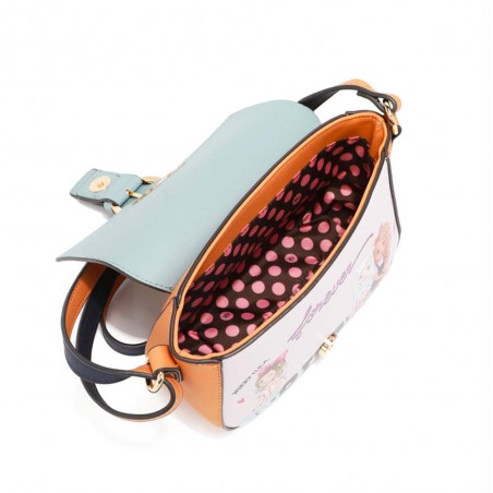 SET BOLSOS 3 PIEZAS NIKKY By Nicole Lee "Best Friends" (Bolso Domo- Bandolera - Neceser)