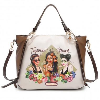 BOLSO NICOLE LEE TOGETHER WE STAND  Estilo Tote