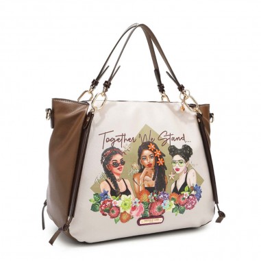 BOLSO NICOLE LEE TOGETHER WE STAND  Estilo Tote
