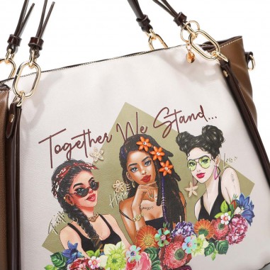 BOLSO NICOLE LEE TOGETHER WE STAND  Estilo Tote