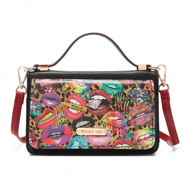 BANDOLERA CON CARTERA NICOLE LEE   Colección:...