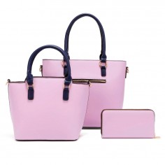 SET BOLSOS 3 PIEZAS NIKKY By Nicole Lee (Bolso Tote -... 2