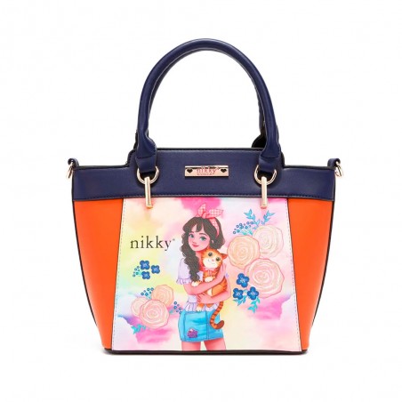 SET BOLSOS 3 PIEZAS NIKKY By Nicole Lee (Bolso Tote - Bandolera - Billetera)