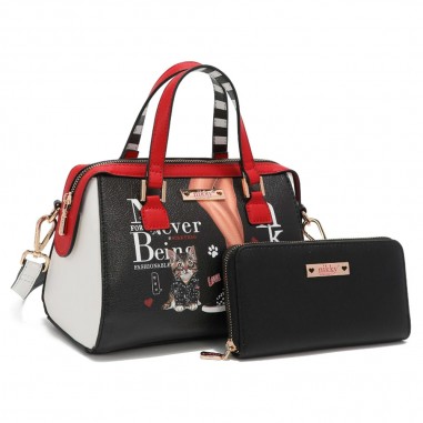 SET BOLSOS 3 PIEZAS NIKKY By Nicole Lee (Bolso...