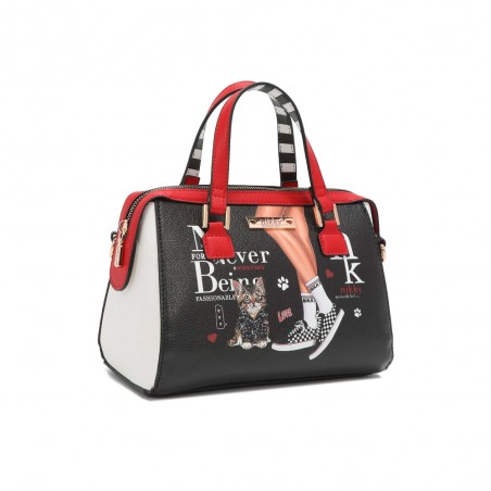 SET BOLSOS 3 PIEZAS NIKKY By Nicole Lee (Bolso Shopper - Bowling - Monedero)