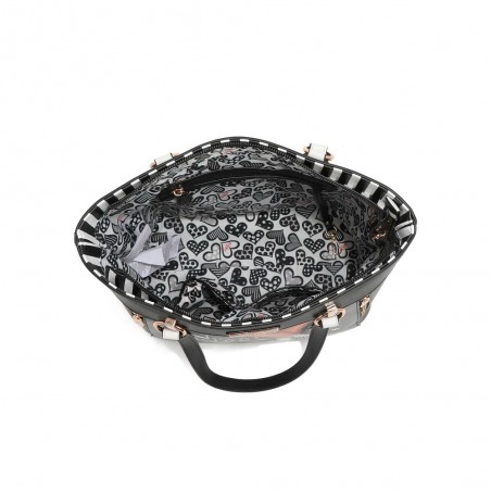 SET BOLSOS 3 PIEZAS NIKKY By Nicole Lee (Bolso Shopper - Bowling - Monedero)