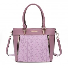 BOLSO (Set 3 piezas) NICOLE LEE Classic Colour Púrpura 2