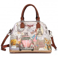 BOLSO MANO NIKKY (By Nicole Lee) Estilo Domo - Colección:...