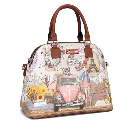 BOLSO MANO NIKKY (By Nicole Lee) Estilo Domo - Colección: My life, my story